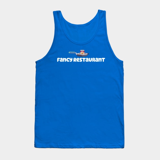 Bluey - Fancy Restaurant Tank Top by HighResPrints